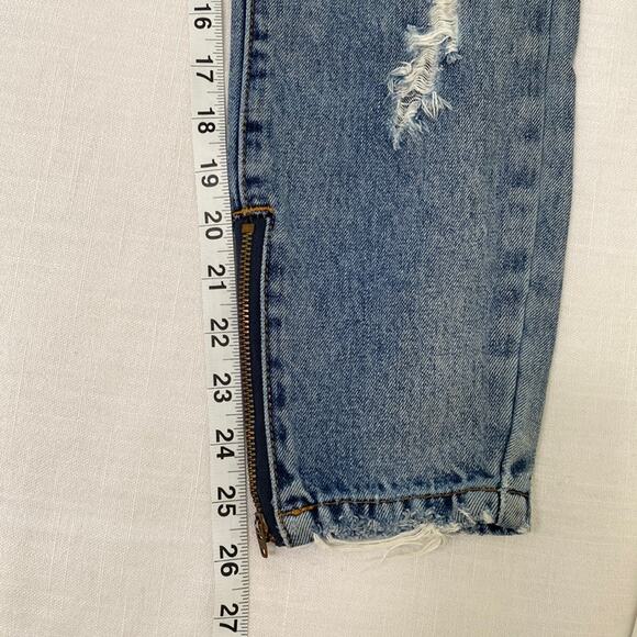 One Teaspoon Trashed Free-birds Denim Jeans Size 25 - Picture 13 of 14